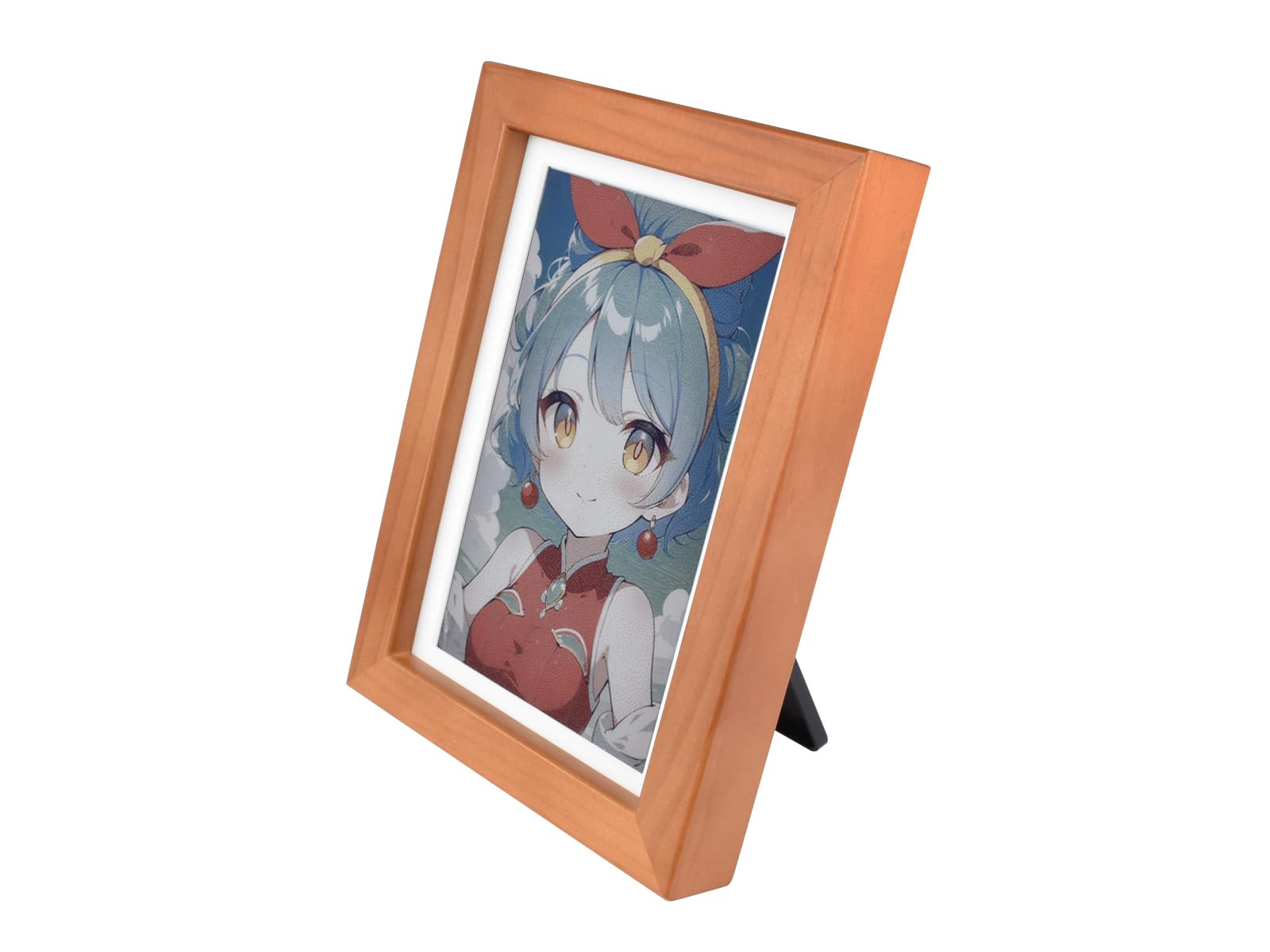 Waveshare ESP32-S3-PhotoPainter 7.3inch E6 Full Color E-Paper Display with Solid Wood Photo Frame, Ultra-Long Standby, 800 × 480 Resolution, No Bat