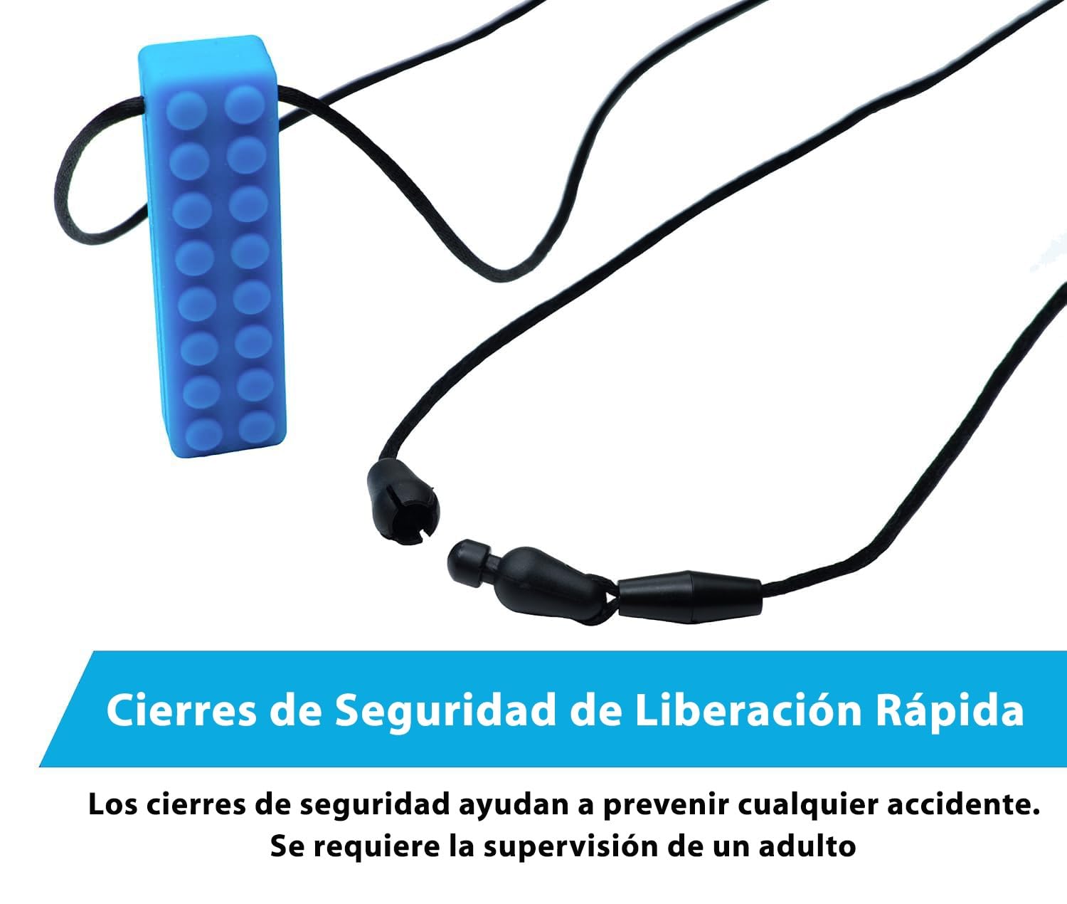 Tilcare Chew Chew Colgante - Lo mejor para niños o adultos a los que les gusta morder o tienen autismo - Colgante de silicona para masticar - Colgante masticable para niños y niñas