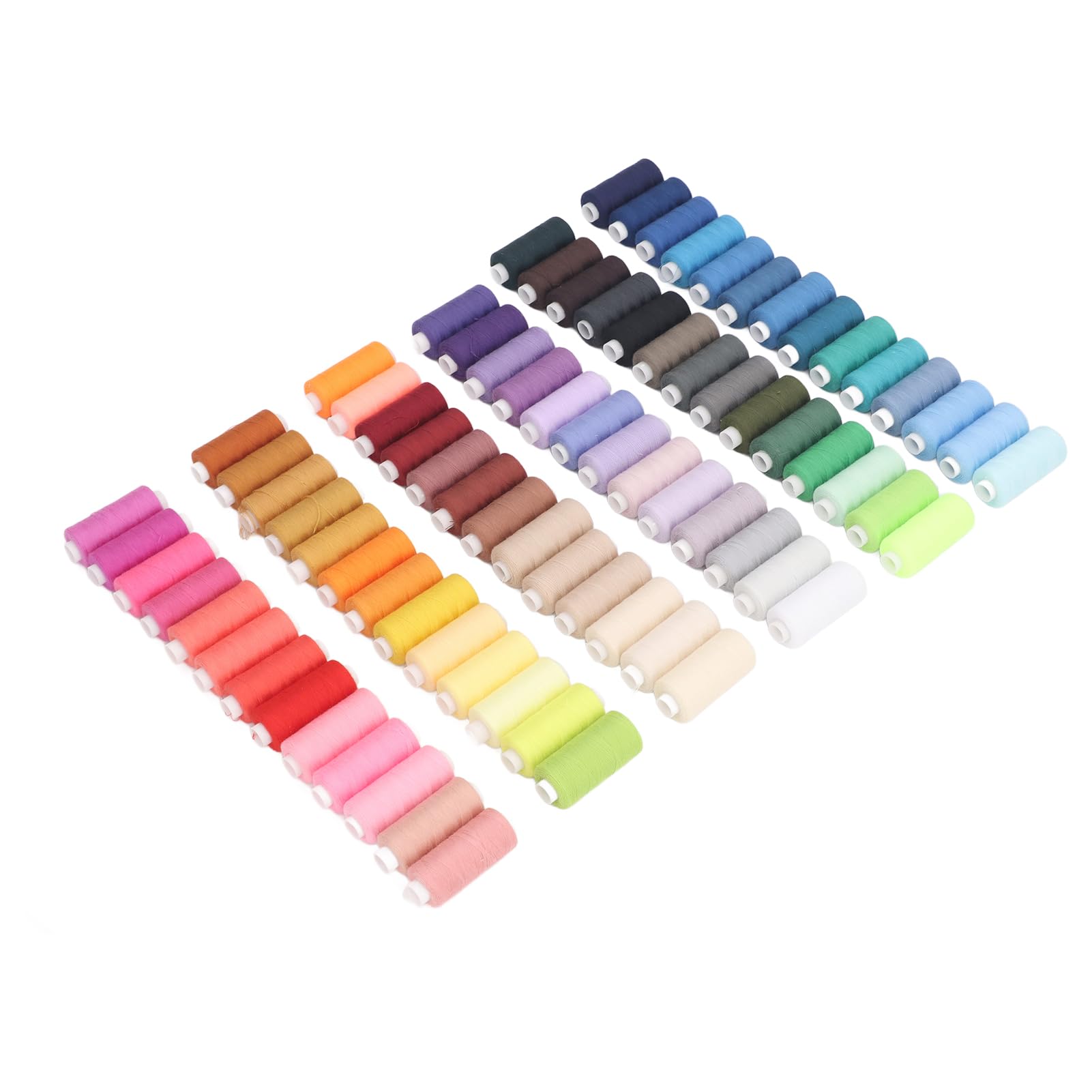Set di Fili da Cucito Premium da 400 Iarde, 80 Colori, Fili in Poliestere per Cucito a Mano e Quilting Fai da Te