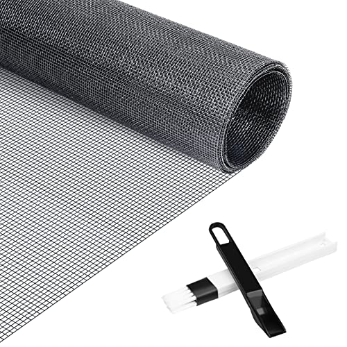 Fliegengitter Fenster DIY Insektenschutz Gaze Hochwertigem Glasfaser Gewebe...