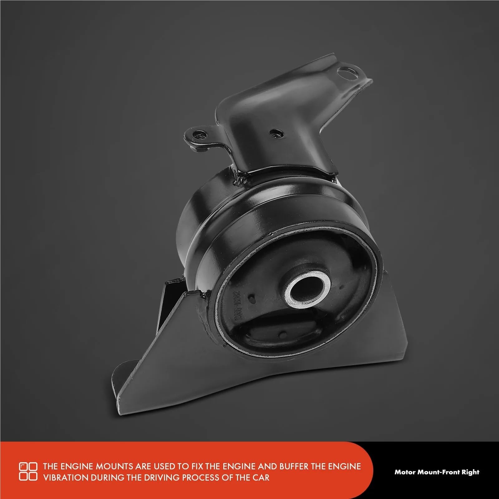 Wspornik Mocowania Silnika Pasuje do Toyota Corolla 1993-1997 Geo Prizm 1.8L 1236102050, 1236111170, 1236115180, 1236115181 Przednia boczna poduszka silnika(A)