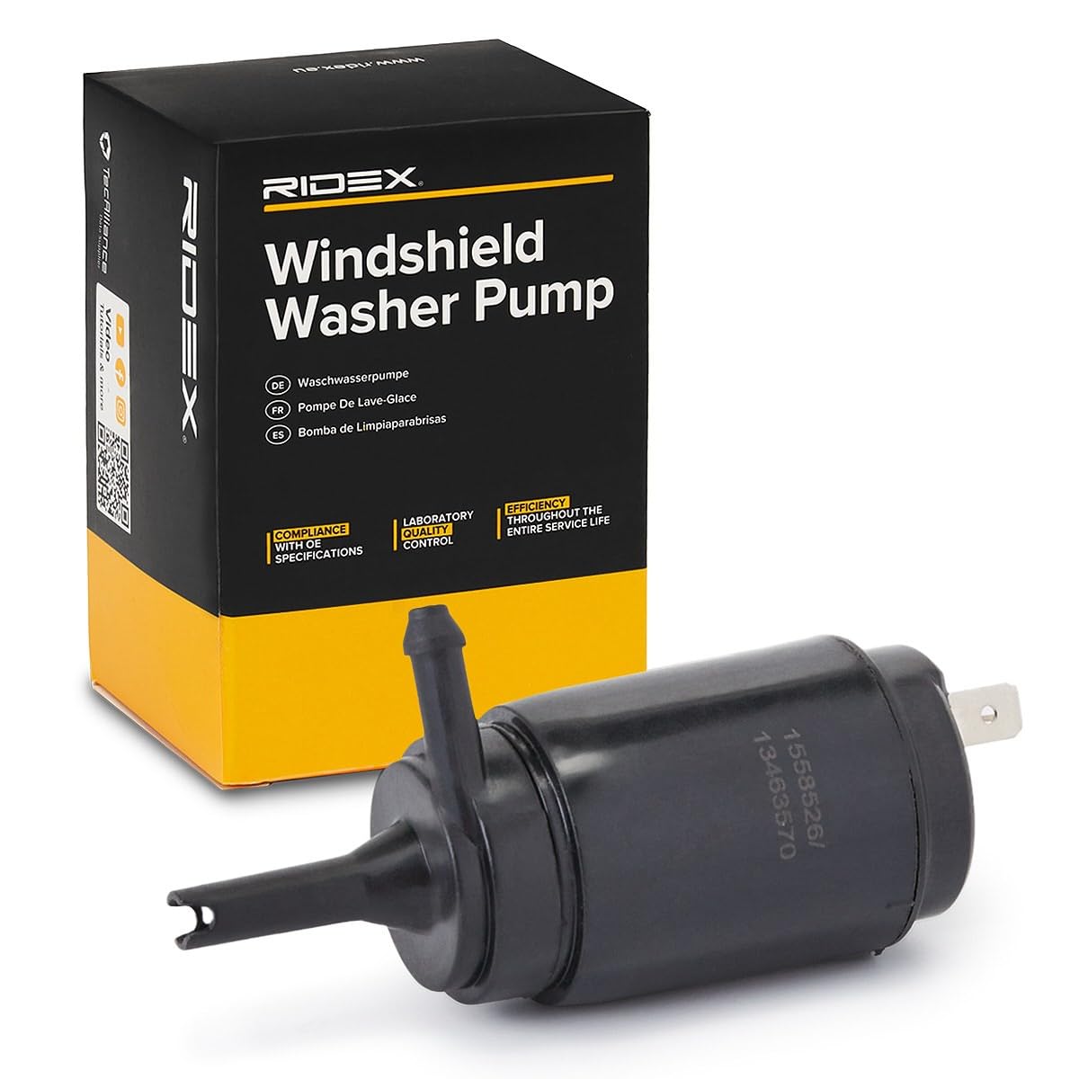 Pompa Lavaggio Cristalli Anteriore Per ALFA ROMEO 147 E FIAT PANDA - RIDEX 794W0010 - Foto 5