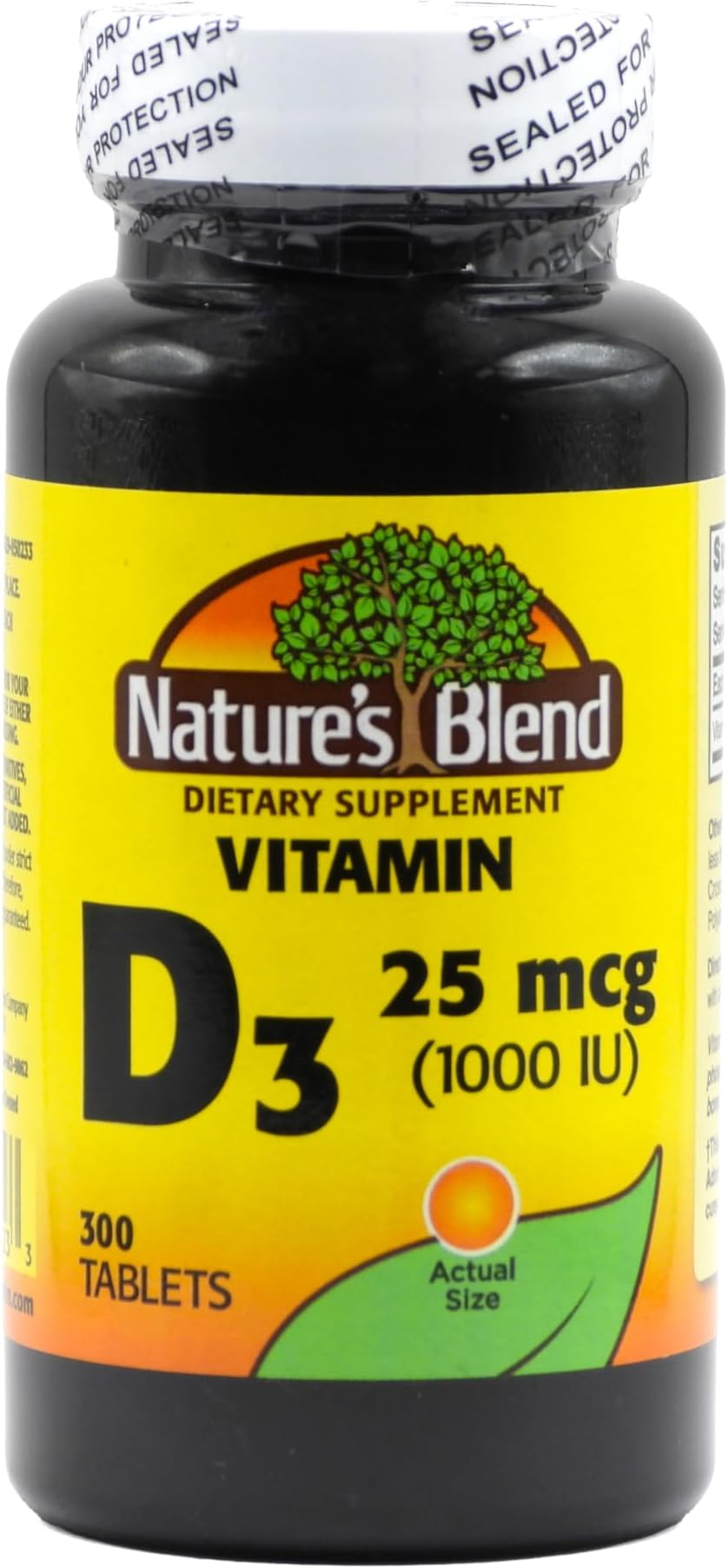 Kirkland Signature Vitamin D3 1000 IU, 360 Tablets Health