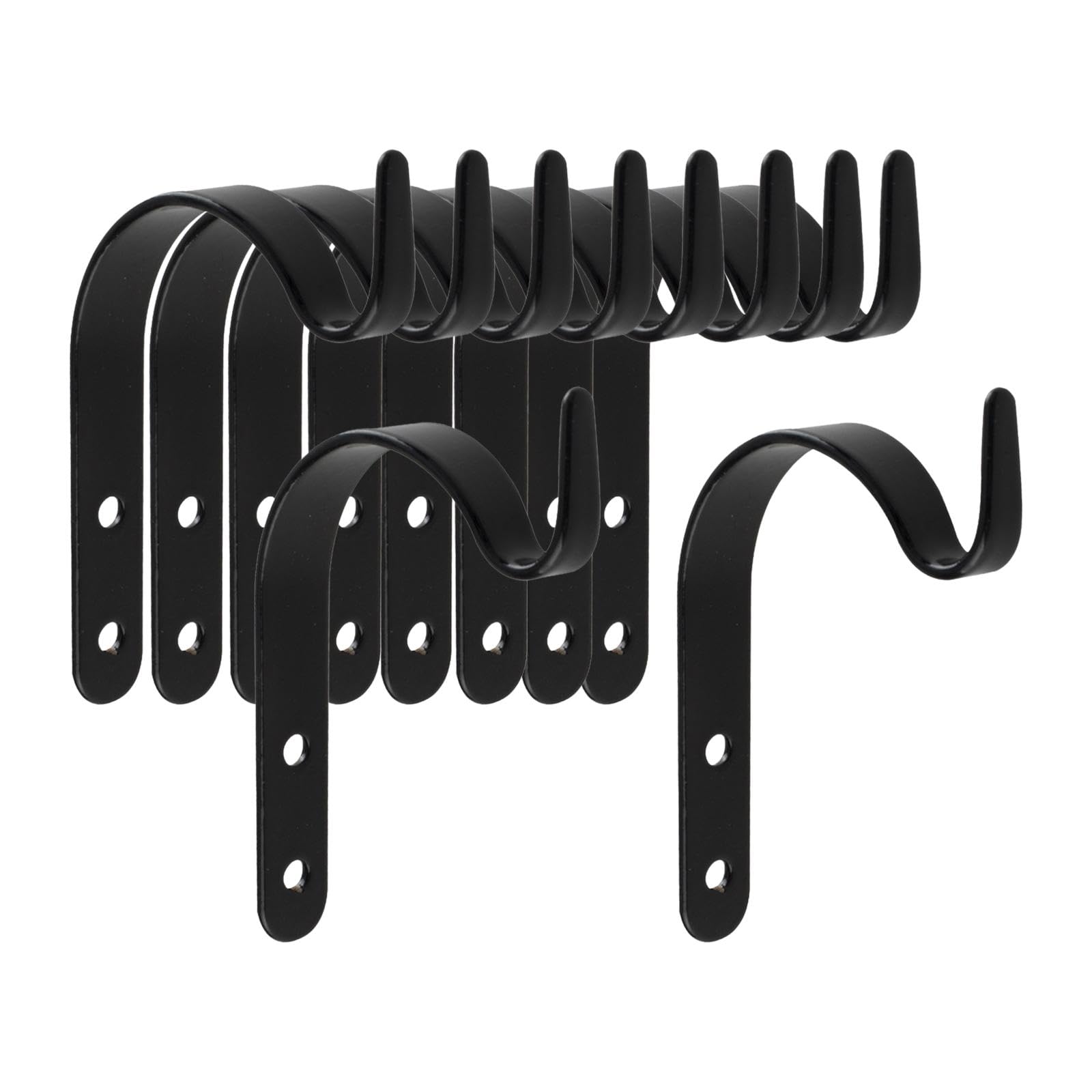 THE STYLE SUTRA Plant Hanger Bracket Modern Wall Hanging Brackets Hooks for Garden Yard Wall 10pcs-image-48