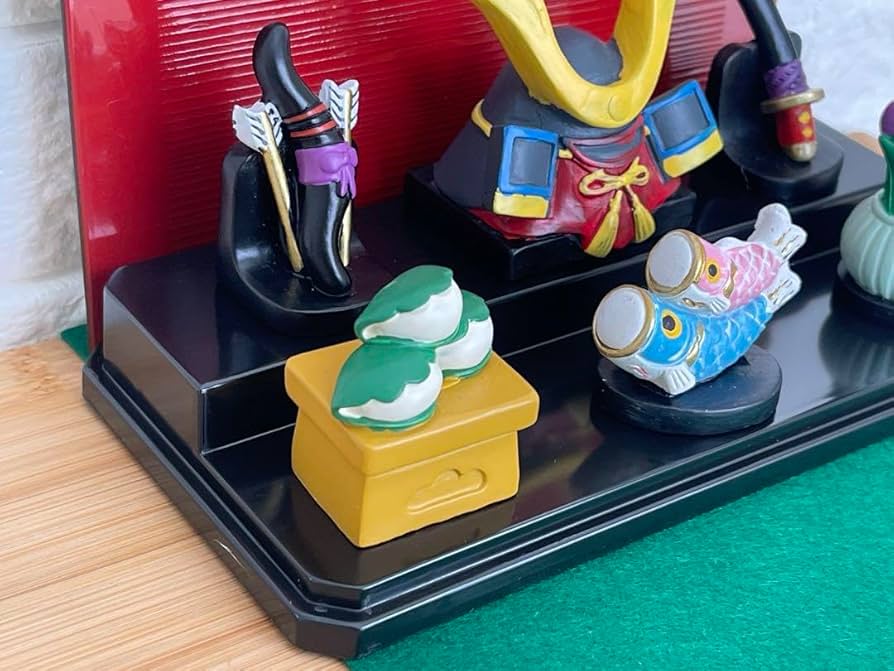 Amazon | 五月人形 オブジェ 端午の節句 段飾り こどもの日