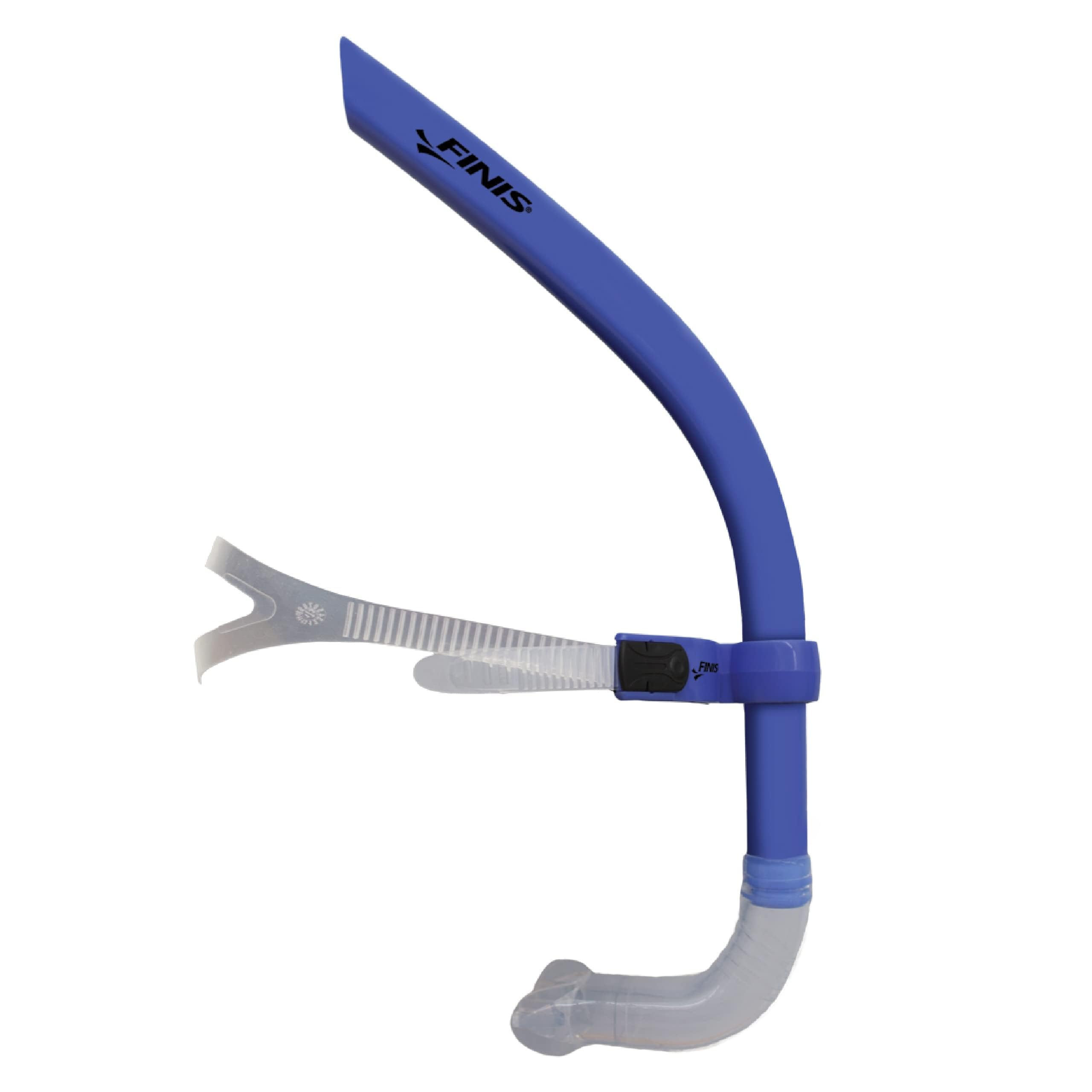 Glide Center-Mount Swim Snorkel for Adults - Adjustable Fit - Technique & Endurance Training