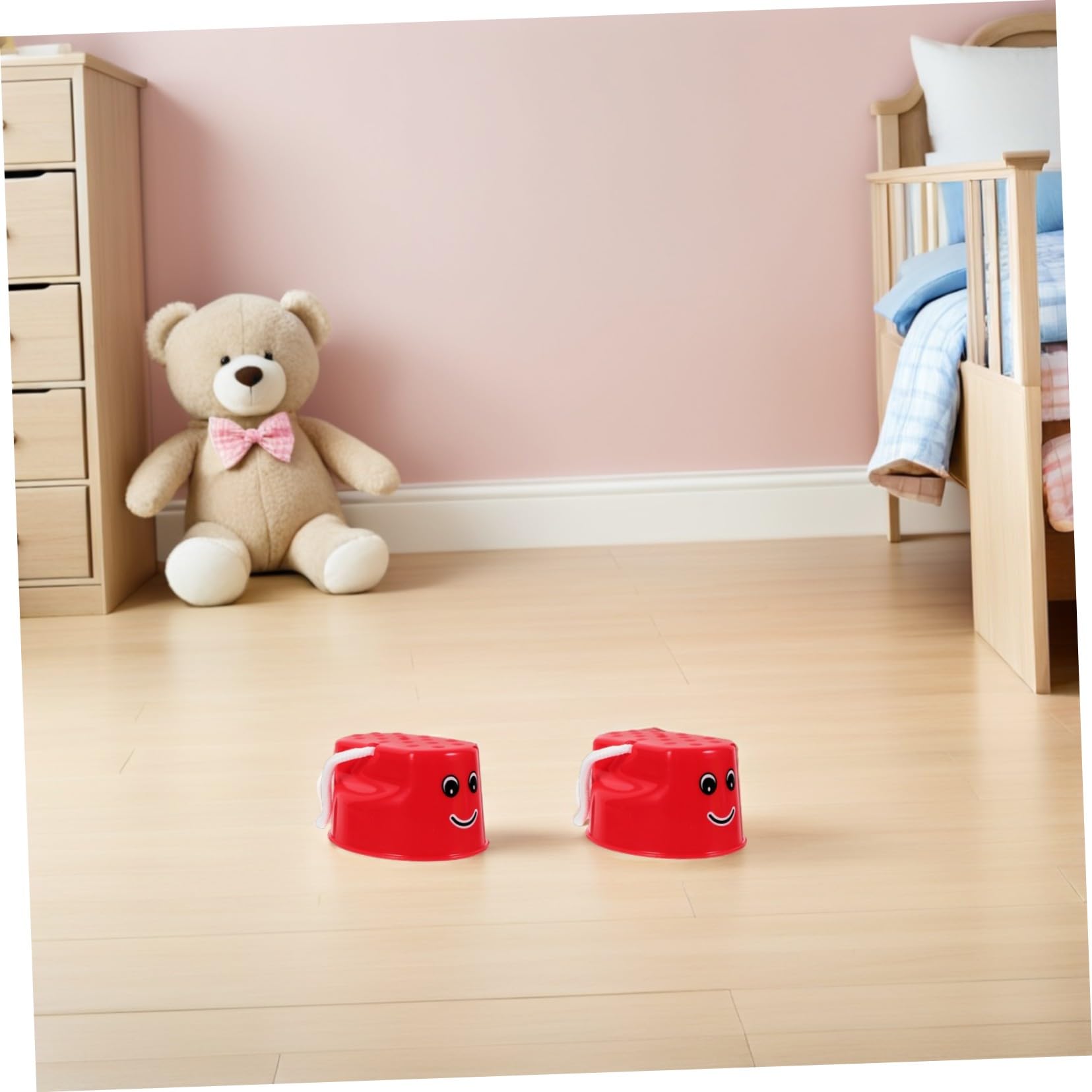 BESPORTBLE 8 Piezas Equilibrio sobre Zancos Juguete De Equilibrio para Caminar Equipo De Entrenamiento De Zancos De Plástico para Caminar Juguete De para Preescolares