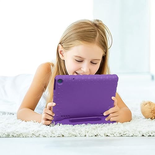 Miniatura 7 de Funda para tablet Onn 10.1 2022 Gen 3 (modelo 100071485), Onn 10.1 2022 para niños, ligera, a prueba de golpes, funda protectora duradera para