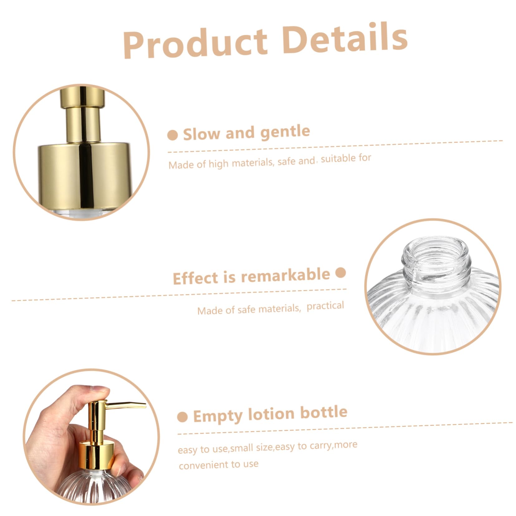 TOPBATHY 2pezzi Flaconi Dispenser Per Lozione Pompa Contenitore Per Dispenser Di Shampoo Flacone Pompa Creativo Per Uso Quotidiano