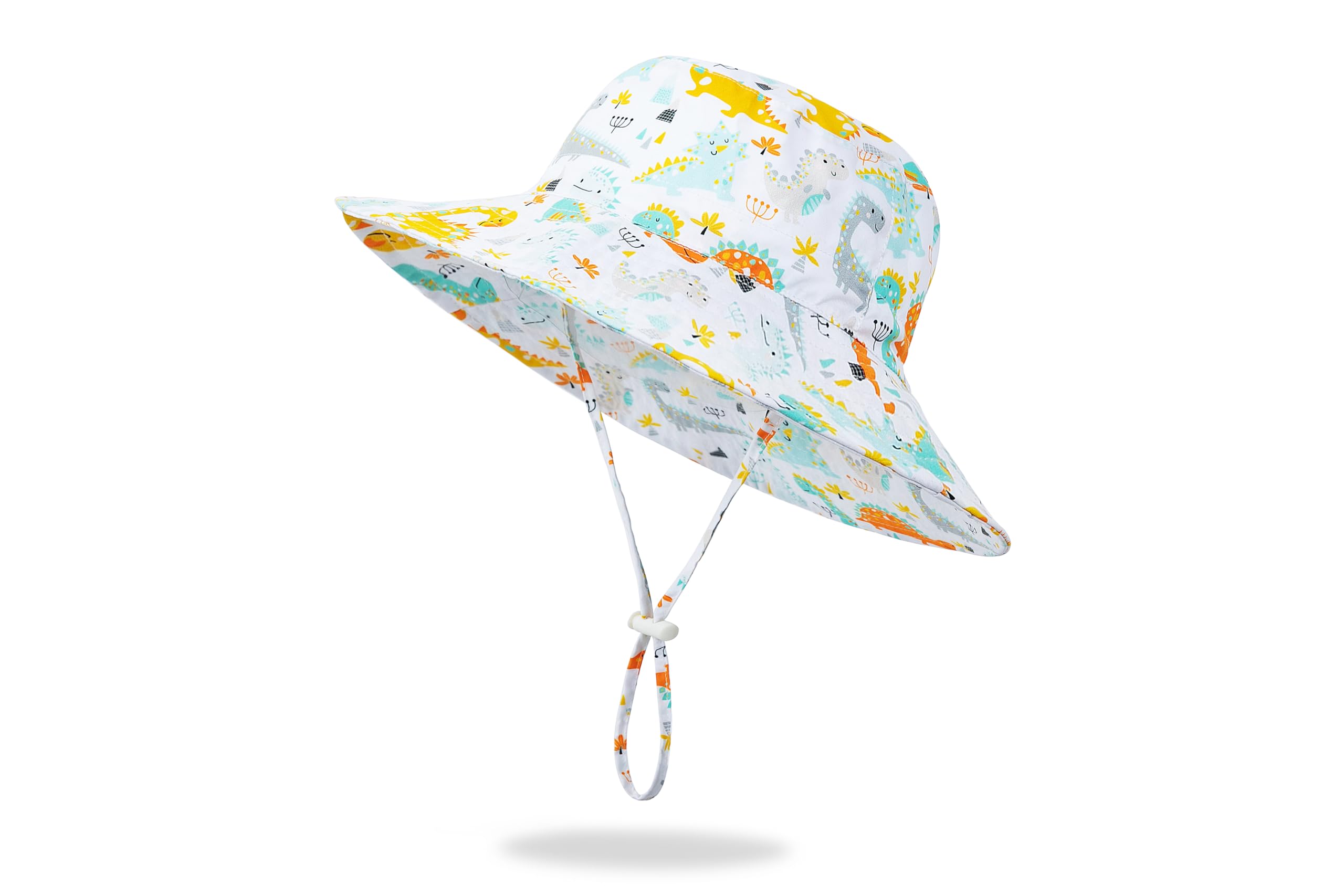Sombrero de sol para bebé, sombrero de ala ancha, sombreros de playa para niños, protección solar UPF 50+ para niños y niñas — view 8