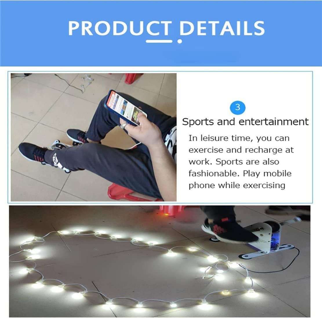 Generatore Di Corrente Da 100 W A Manovella E Pedale Con Interfaccia Usb - Caricabatterie Portatile Per Bicicletta, Ideale Per Campeggio, Escursionismo E Come Fonte Di Alimentazione Di Emergenza.
