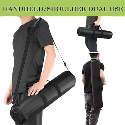 Miniatura 6 de BLIRITEL Funda de transporte para trípode de 31.5 pulgadas, bolsa de trípode acolchada resistente con correa para el hombro para soporte ligero,