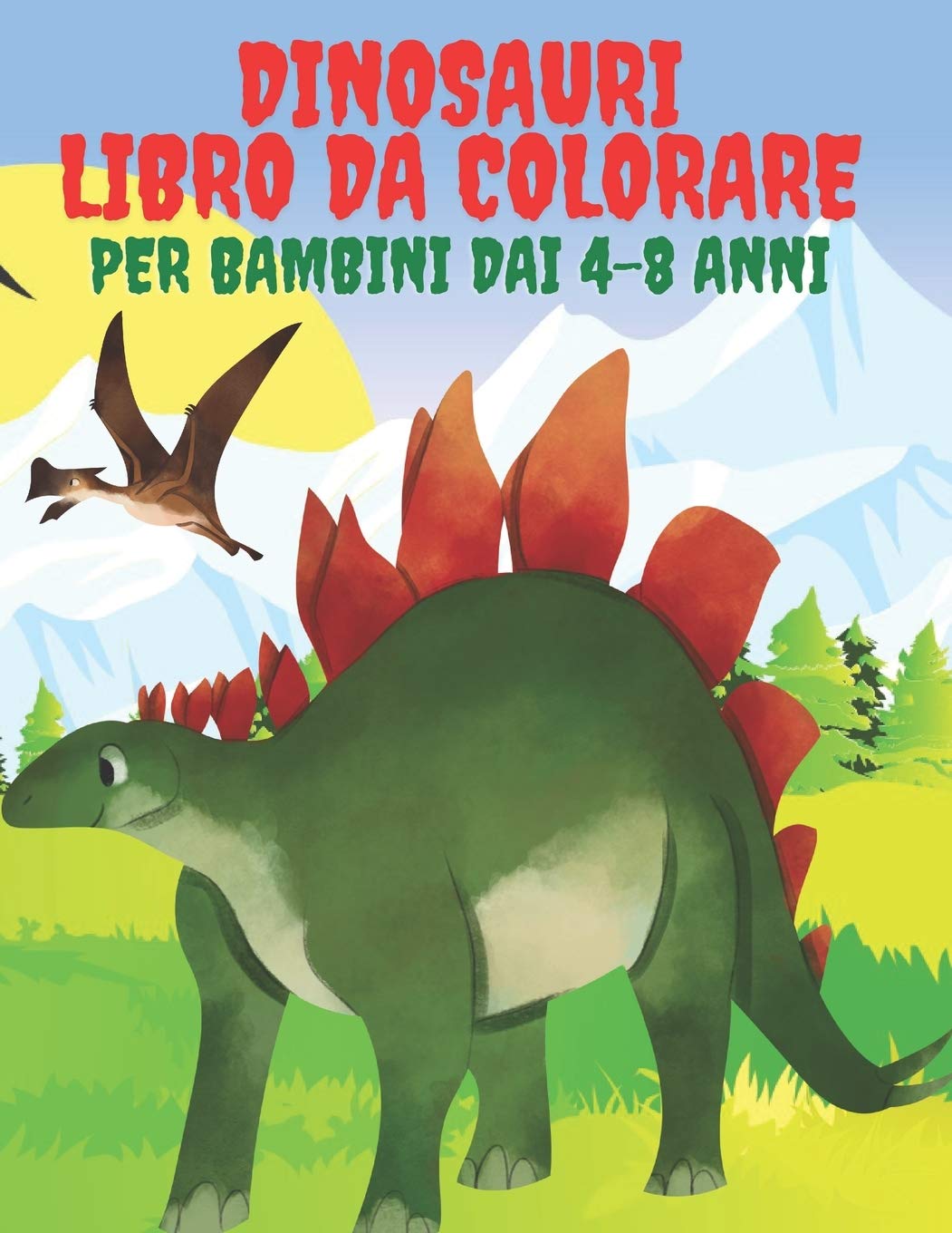 Buy Dinosauri Libro Da Colorare Per Bambini Dai 4-8 Anni: 50 Disegni Di Dinosauri Da Colorare Per Sviluppare Creativita Dinosauro Jurassic World
