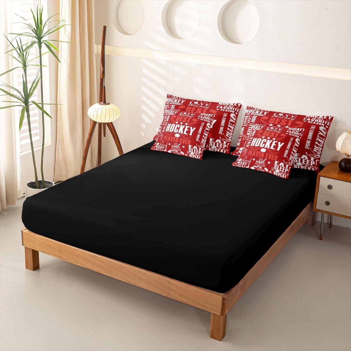 Homewish Feldhockey Bettwäsche Set 7teilig 220x240
