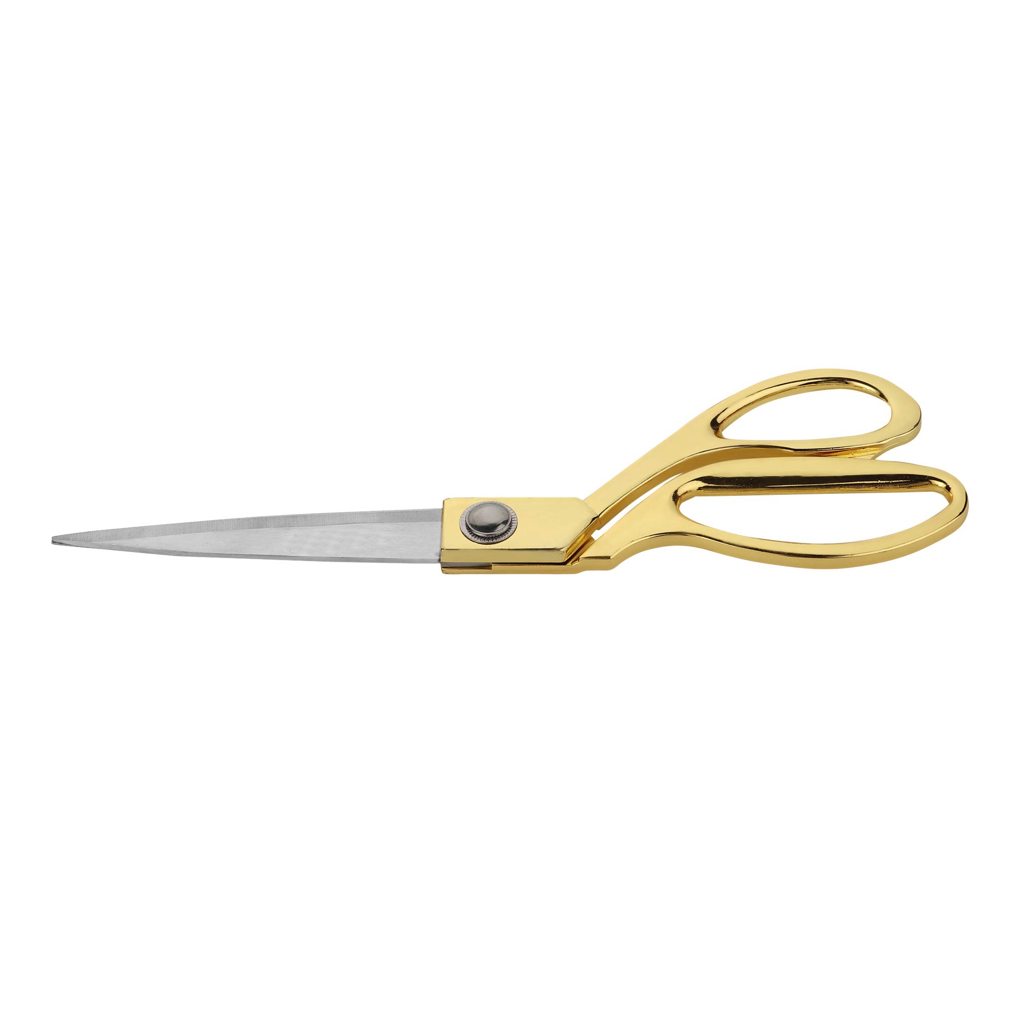 BOSCO Golden Stainless Steel Sscissor 10.5 Inches For Cutting Paper, Cardboard, Fabric, Photos, Tailoring, Kitchen, Coth cutting, Professional & Craft scissor