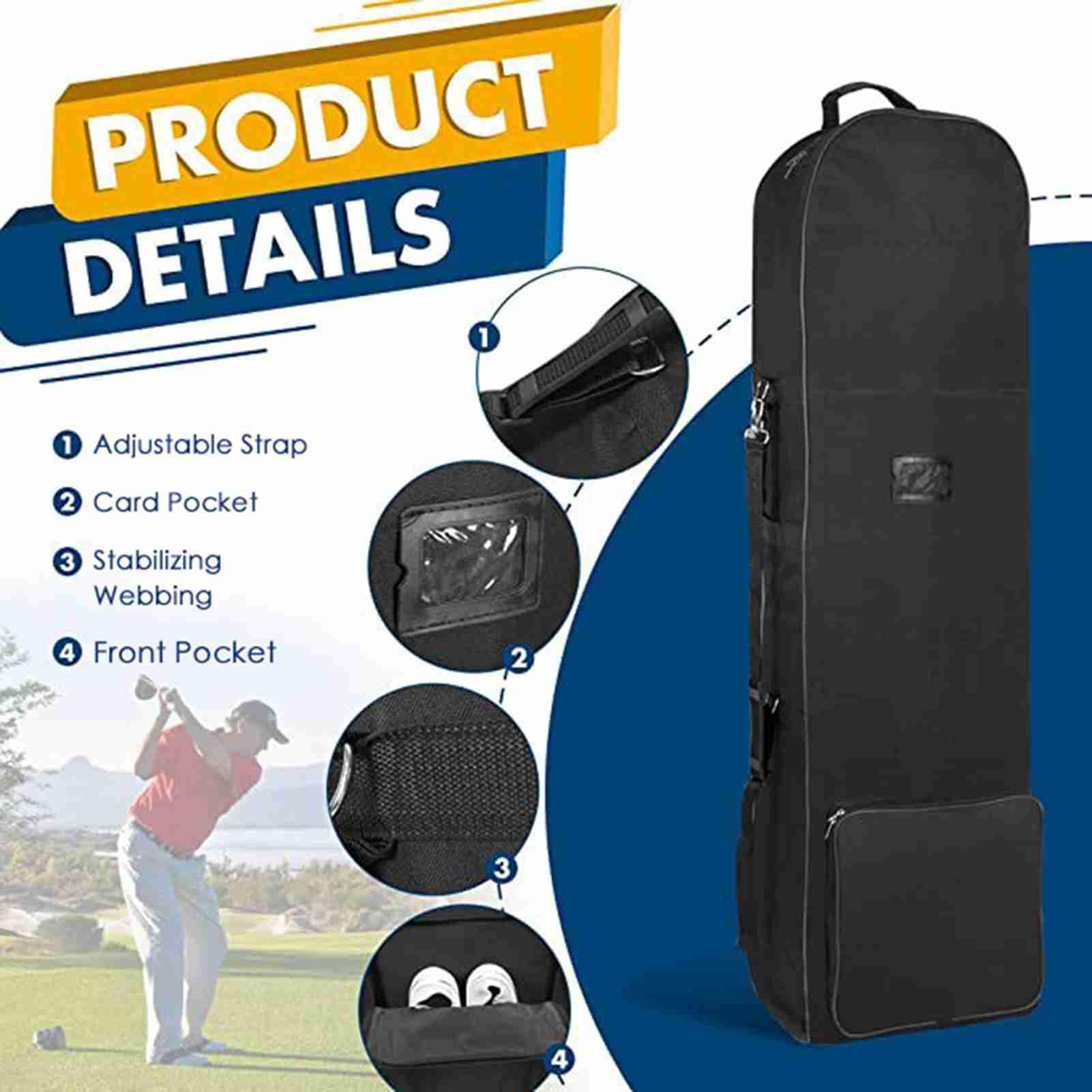 Golfstasche, Reisetasche Reisetasche Club Reisetaschen Reisetaschen 600d Oxford Tuch