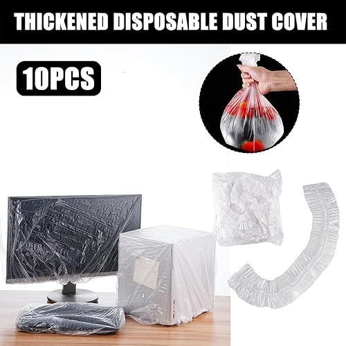 Miniatura 4 de 10 fundas protectoras desechables gruesas para electrodomésticos, fundas transparentes para electrodomésticos, funda protectora universal a prueba