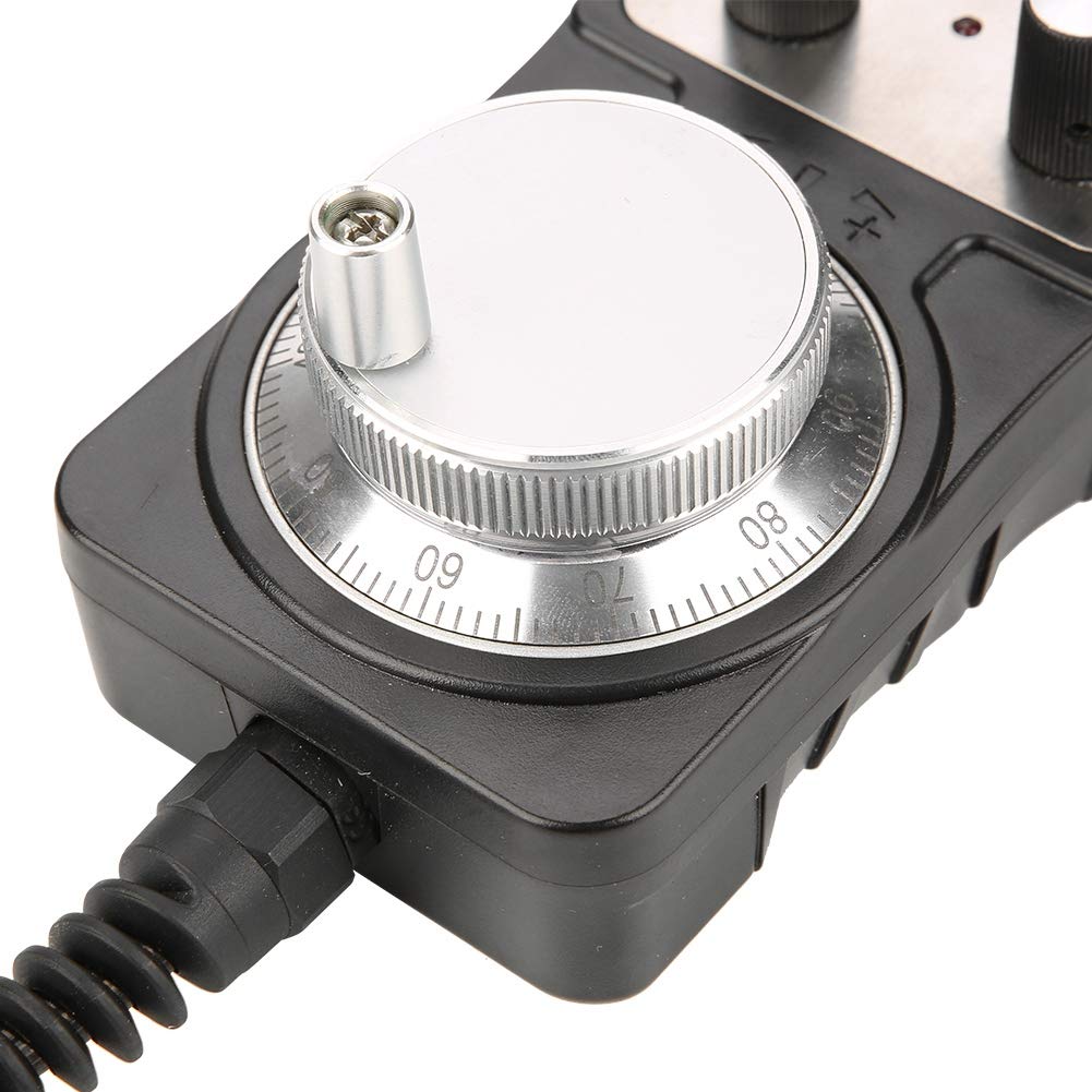 Raguso 5V CNC 4 Assi Volantino Elettronico Manuale Generatore di Impulsi per Macchina Utensile CNC Volantino MPG Pendente Impulso