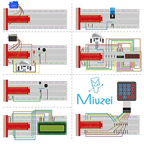 Miuzei Starter Kit voor Raspberry Pi 4 B 3 B+ - Afbeelding 6