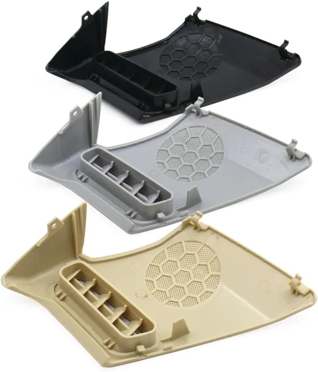 Car Board Left Right Side Air Vent Speaker Grill Compatible E Class W210 E320 E430 E55 1995-2000 2106800539(Gray Left)(Gray Right)