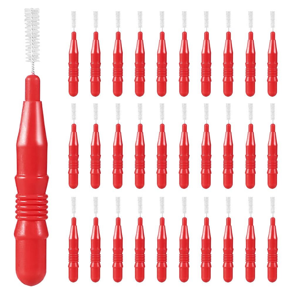 Evita caries en brackets con cepillos interdentales flexibles de 3mm para dientes limpios 8