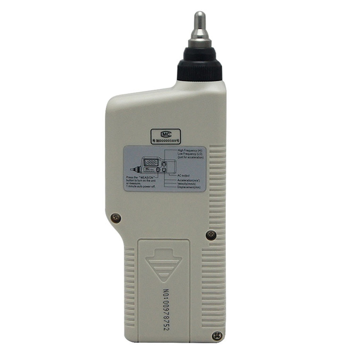 Medidor de Vibraciones, Vibrómetro de mano portátil alta precisión del motor sismómetro probador vibración AR63A