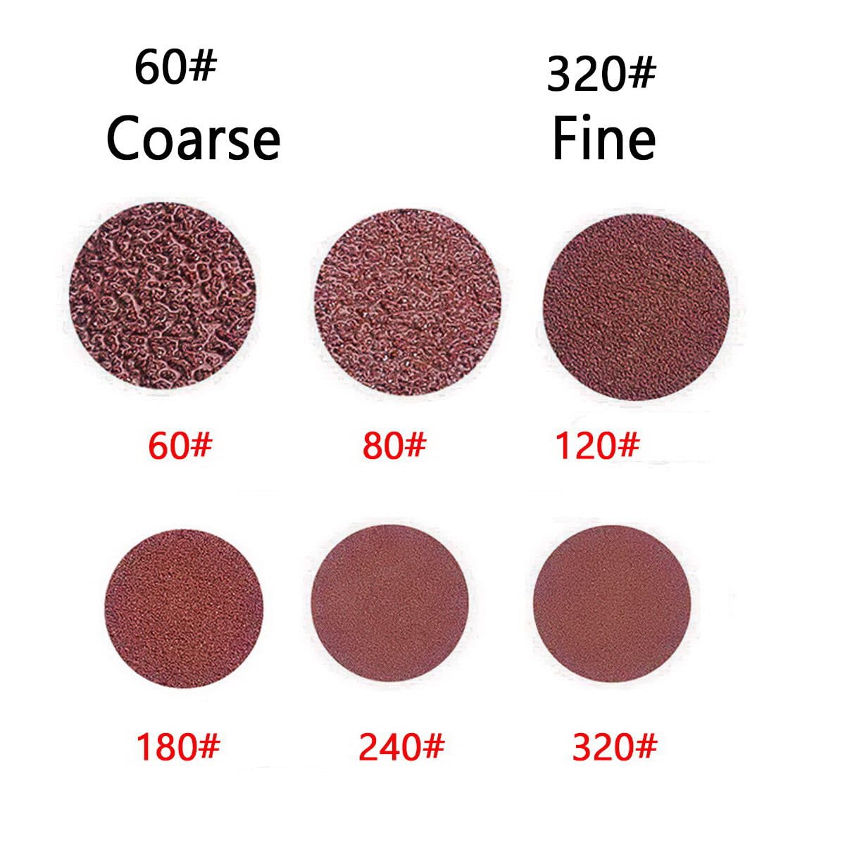 Circle Oval Abrasive Flap Wheel,Sanding Wheel Diameter 1.2" 30mm, 5-Pack Shank Dia1/8''(3mm) 80# 180# Grits for Drill Die Grinder Flap Wheel Sander (180#-5PCS)