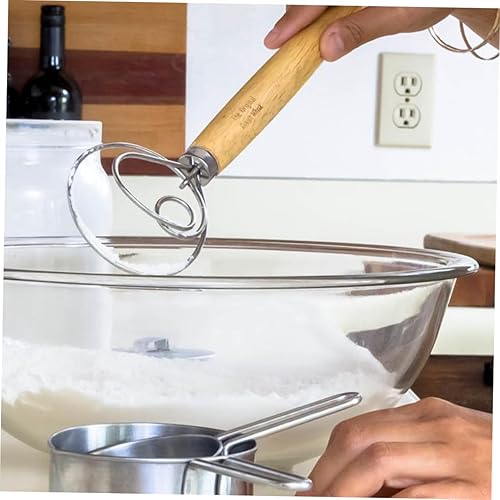 Miniatura 5 de TIDTALEO Mezclador de 3 uds. Batidor de huevos Batidor de huevo manual Mezclador de huevos agitador de huevo Masa de pizza Mezclador espiral de