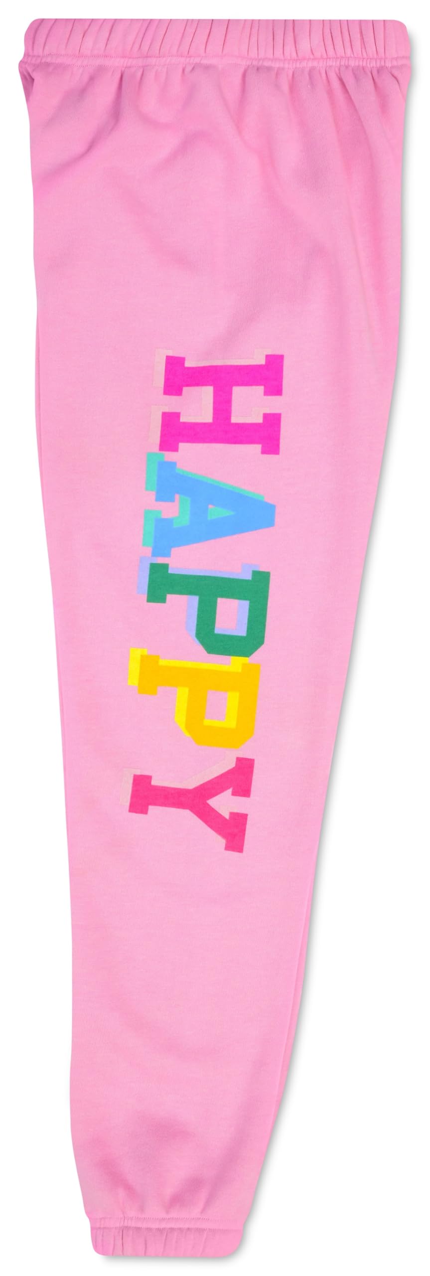 iscream Big Girls morbido Puff Fleece Fun Leg Print Sweatpant Collection