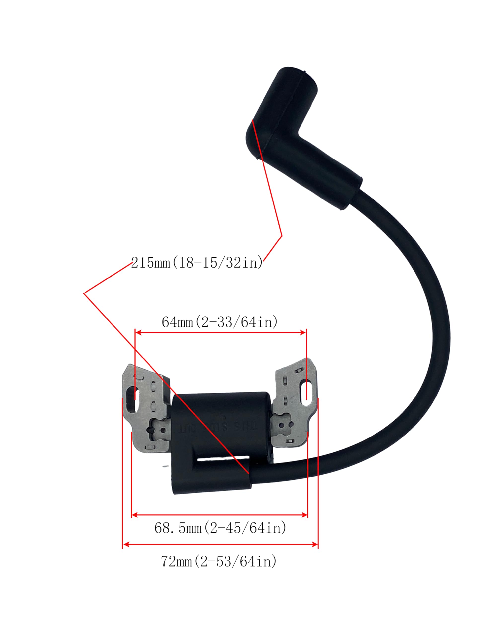 Amazon.com : YAMAKATO 593872 798534 84005272 Ignition Coil