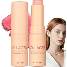 Collagen Wand Stick for Face,Multi Balm,Anti Aging Face Stick,Wrinkle Cream,Firming Face Balm to Boost Elasticity,Hydrating Day Cre/am,Fa/ce Tightening Cre/am,Travel Size,Suitable for All Skin Types