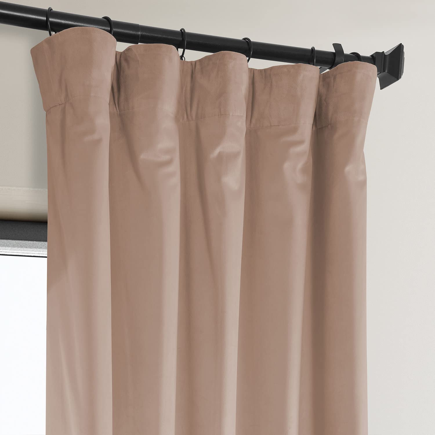 HPD Half Price Drapes Heritage Plush Velvet Curtains 108 Inches Long Room Darkening Curtains for Bedroom & Living Room 50W x 108L - Image 4
