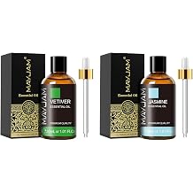 MAYJAM 30ML/1.01FL.OZ Vetiver Essential Oil and Jasmine Essential Oil