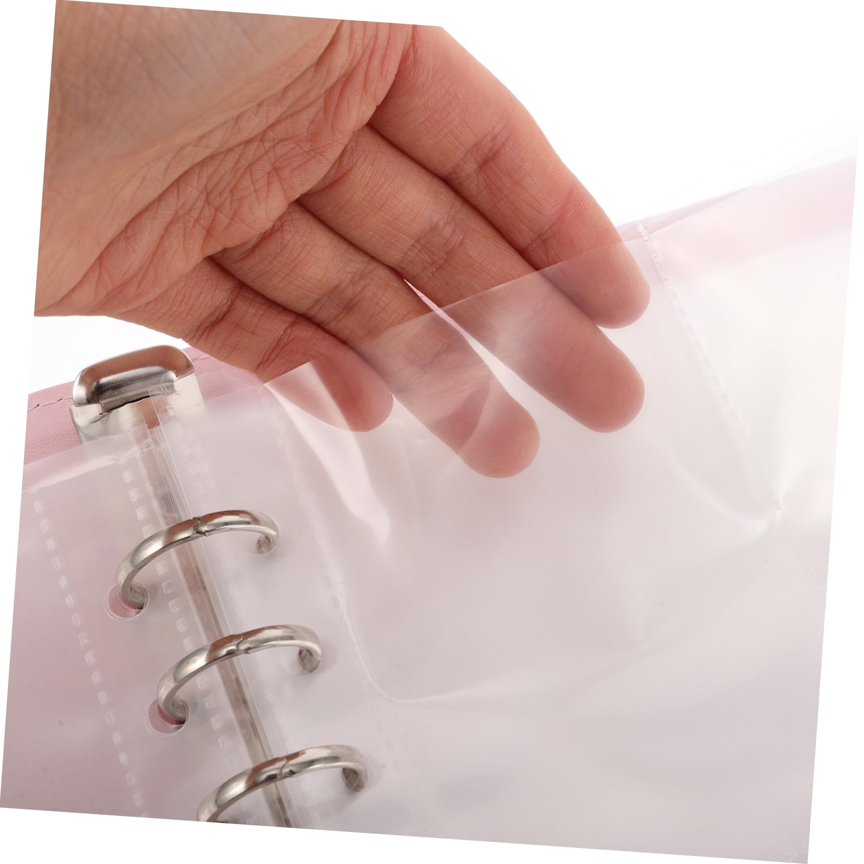 Raccoglitore Risparmio Denaro 4 Set Pu con Buste Trasparenti | Coppie, Plastica e Metallo, Design Elegante, Annotazione Attività Giornaliere