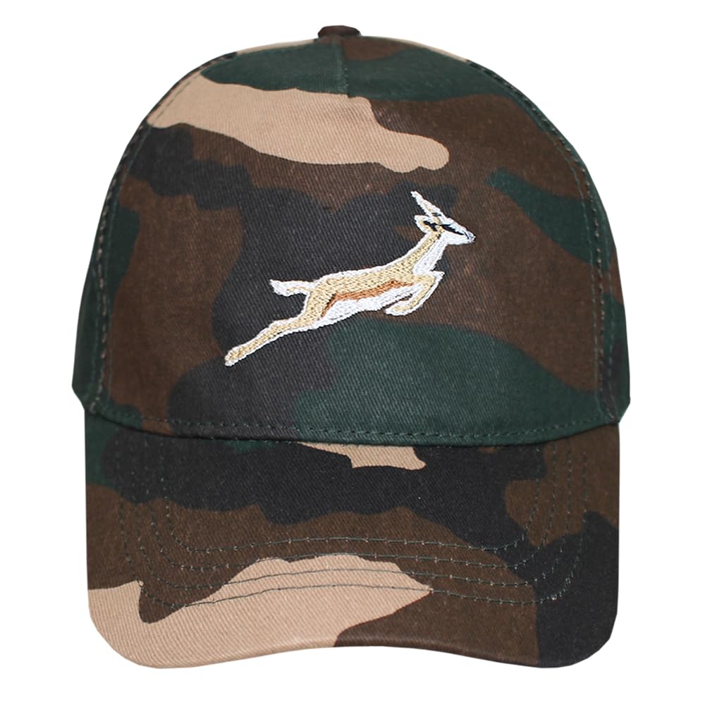 Teddyt's Camouflage Kid's Springbok Embroidered Baseball Cap Hat (4-8 Years)