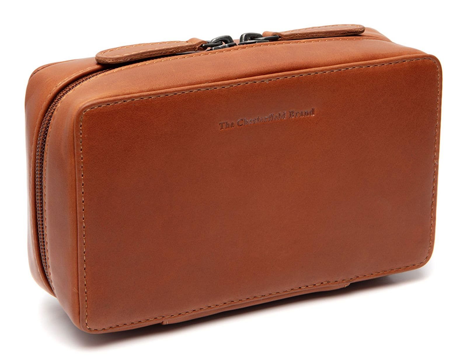 The Chesterfield Brand Cuero Neceser Ardan Tech-Organizer Cognac marrón Claro