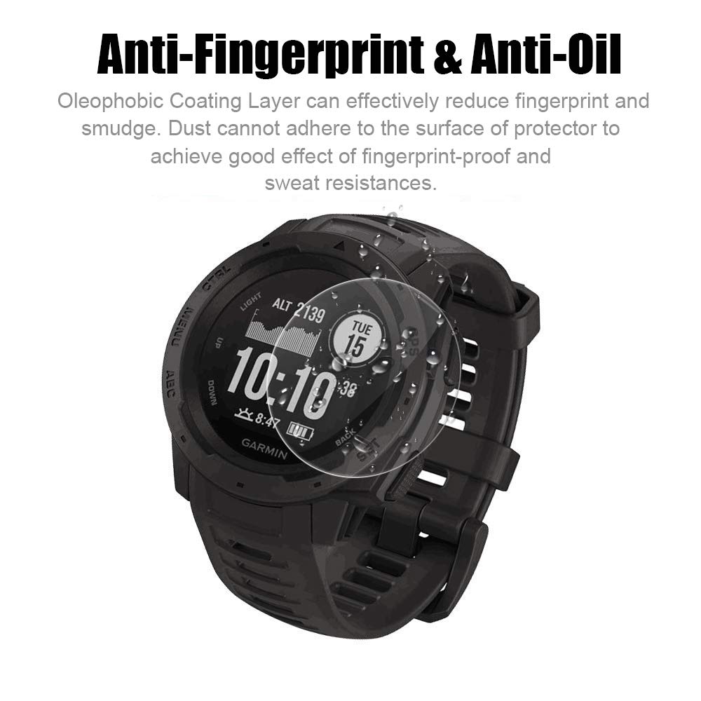 Amazon.co.jp: Miimall 3枚入り Garmin Instinct ガラスフィルム 強化 