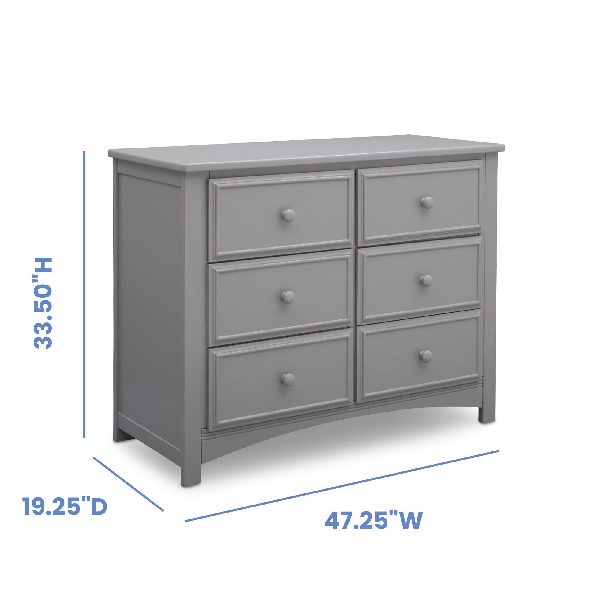 Snapklik.com : Delta Children Unisex Nursery 6 Drawer Double Dresser Snapklik.com : Delta Children Unisex Nursery 6 Drawer Double Dresser