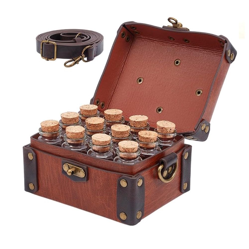 12 borse per alchimica medievale per giochi di ruolo LARP