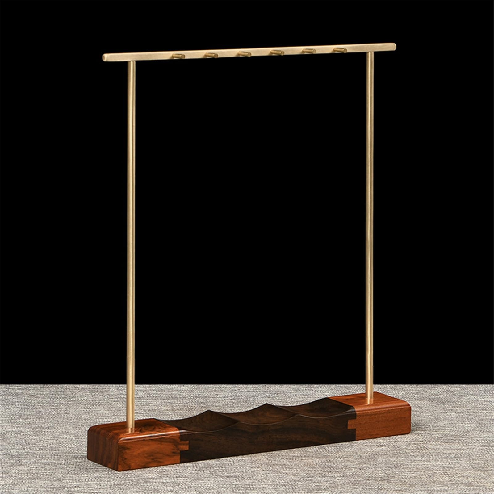 Kalligraphie-Pinselaufhänger Pinselhalter Vintage Pinsel Hängender Holz Trockenpinselständer Schreibwaren