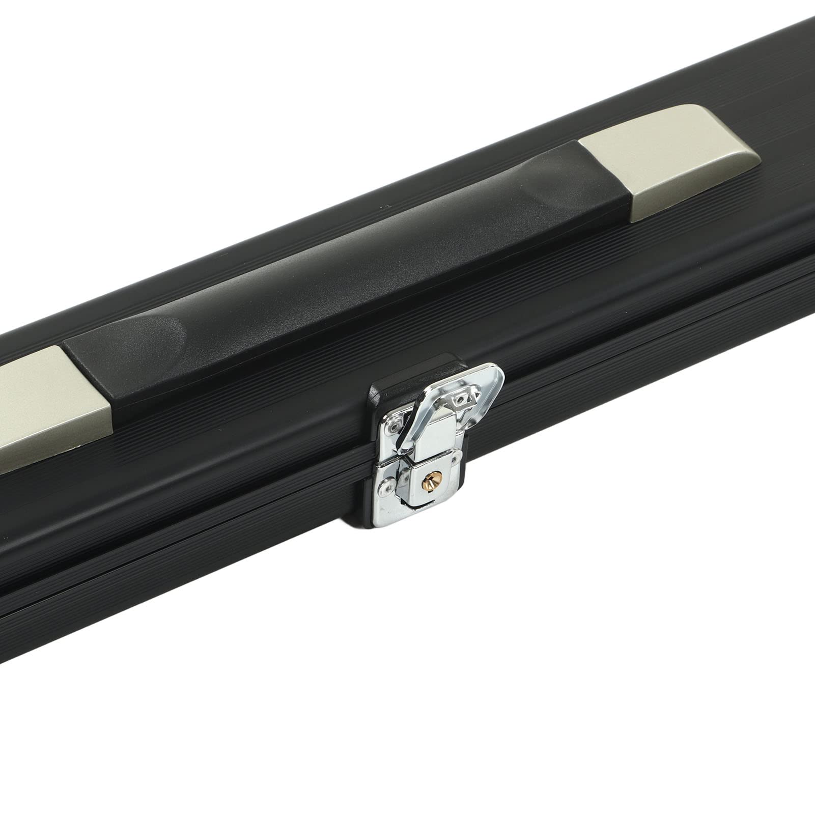 RiToEasysports Taco de billar duro para llevar, de aleación de aluminio, protector con 2 ranuras, para almacenamiento y transporte seguros