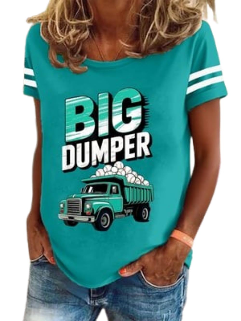 Big Dumper T Shirt Baseball Mom Shirts Game Day Shirts Fan Lovers Bat