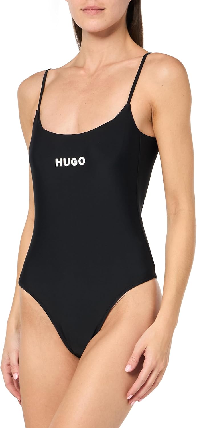 HUGO Women's Pure Small Logo Swimsuit