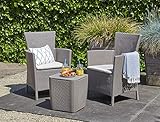 Allibert Iowa Balcony Set Balkonset, mit 2-Sitzer 3tlg - 4