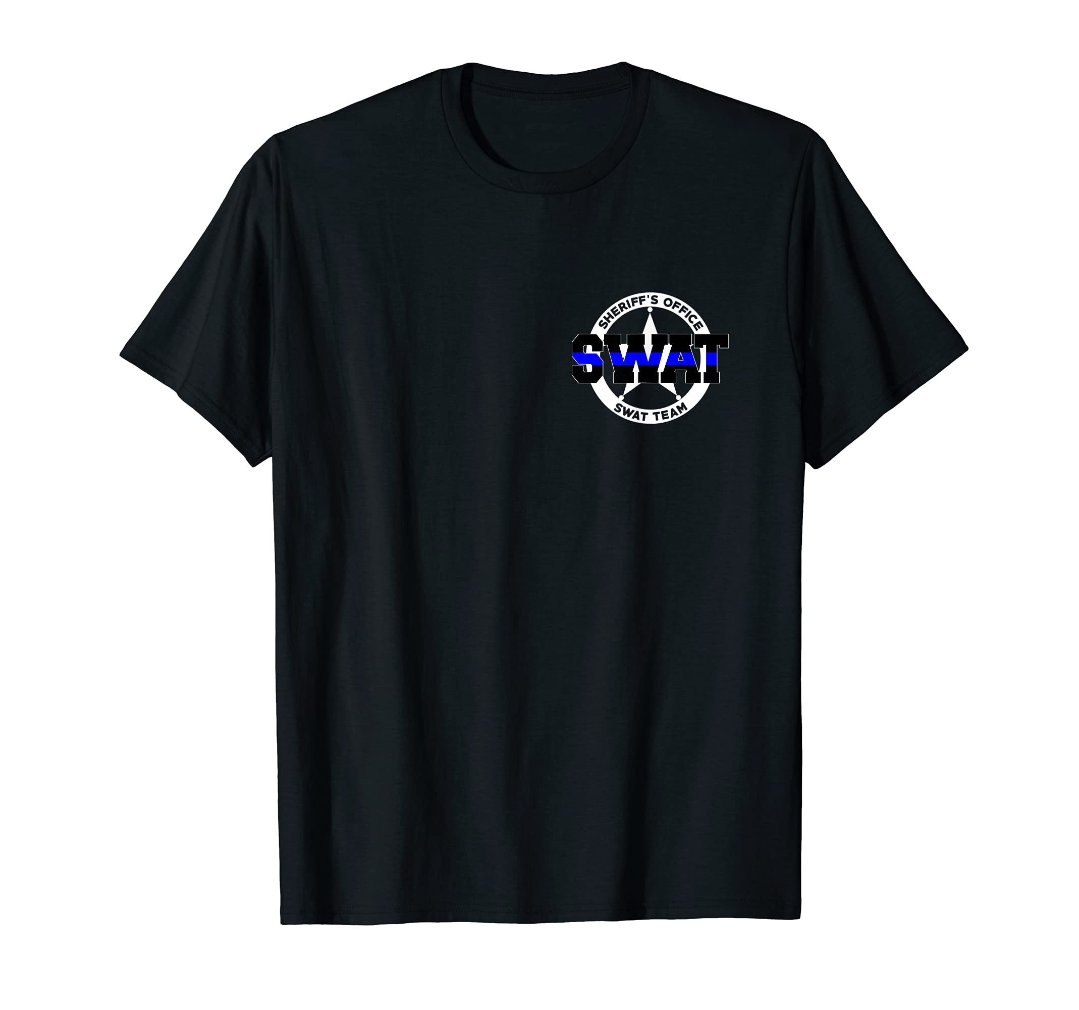 S.W.A.T. Tactical Police ApparelSWAT Team SRT Sheriff T-Shirt for LEO Off Duty Cops Law T-Shirt