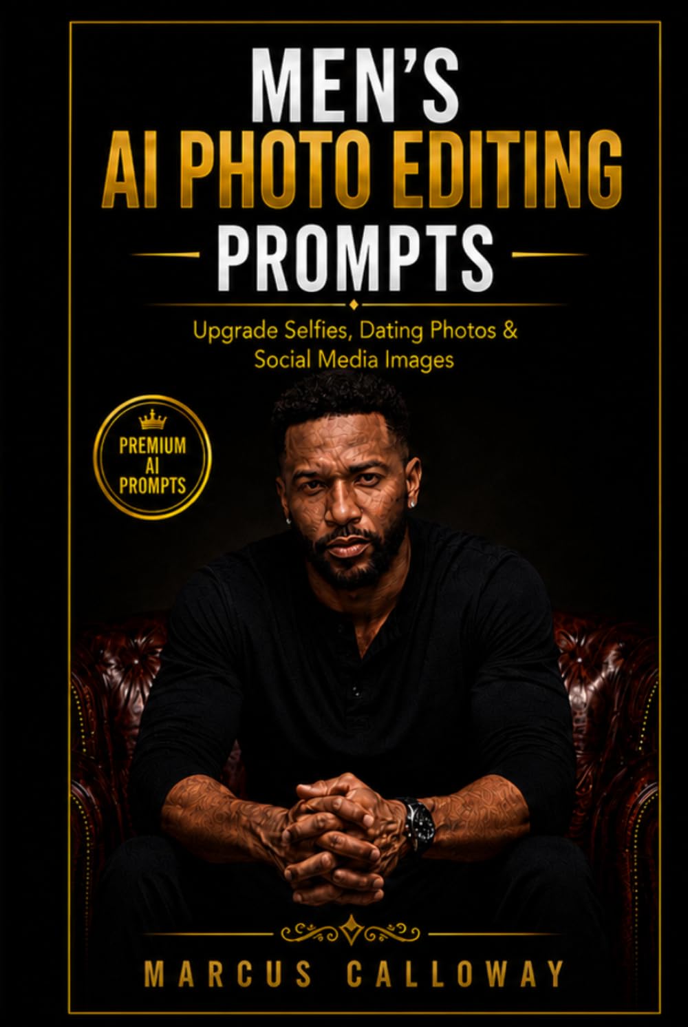 Mens AI Photo Editing Prompts: Uprade Selfies, Dating Photos, and Social Media Images (Ai Prompting Guide)