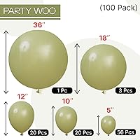Vista 263 de PartyWoo Nude Balloons 100pcs 12 Inch Apricot Boho Fall Neutral Latex Helium Balloons for Graduation Wedding Anniversary Birthday Boy Baby Shower