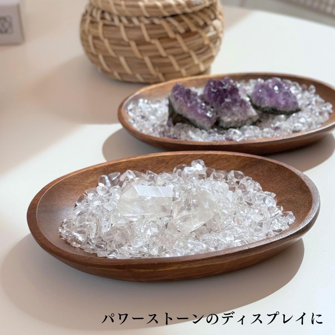 Amazon.co.jp: [Nature]【2枚セット】 アカシア材 木皿