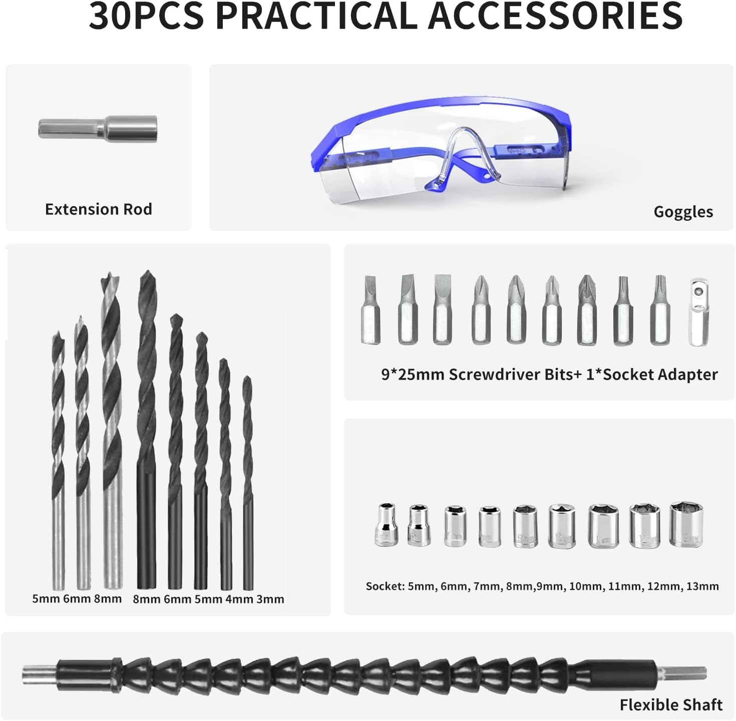 Image showing the LED light illuminating a dark work area