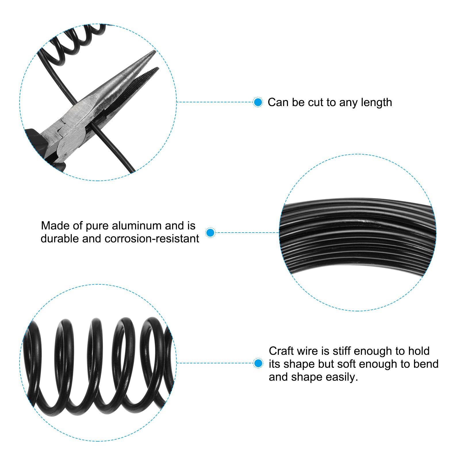 32.8ft Fil D'aluminium Pour DIY Artisanat - Métalal Cameroon